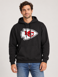 Kansas City Chiefs Black Pullover Hoodie