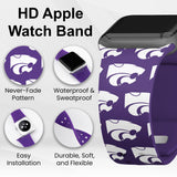 Kansas State Wildcats HD Apple Watch Band
