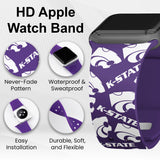 Kansas State Wildcats HD Apple Watch Band