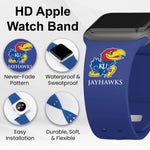 Kansas Jayhawks HD Apple Watch Band