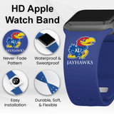 Kansas Jayhawks HD Apple Watch Band