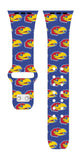 Kansas Jayhawks HD Apple Watch Band