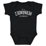 Enrique Hernandez Los Angeles D Invert WHT