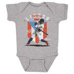 Francisco Lindor New York M Country Flag WHT