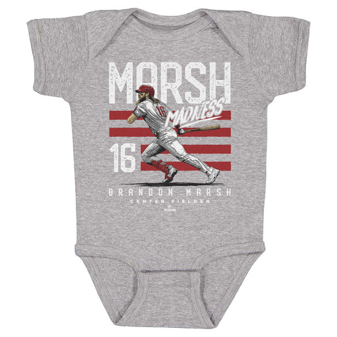 Brandon Marsh Philadelphia Marsh Madness Stripes WHT