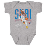 Shai Gilgeous-Alexander Oklahoma City Thunder Caricature WHT