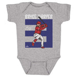 Bryce Harper Number B WHT