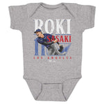 Roki Sasaki Los Angeles D Player Name WHT