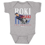 Roki Sasaki Los Angeles D Player Name WHT
