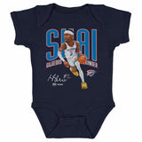 Shai Gilgeous-Alexander Oklahoma City Thunder Caricature WHT