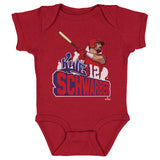 Kyle Schwarber Philadelphia Graffiti WHT