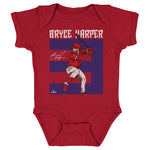 Bryce Harper Number B WHT