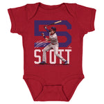Bryson Stott Philadelphia Bold Number WHT