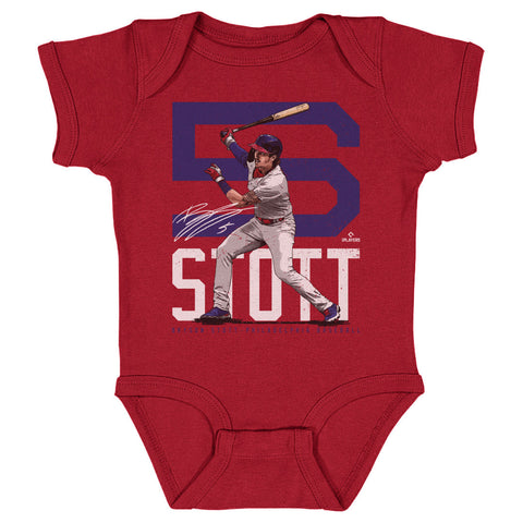 Bryson Stott Philadelphia Bold Number WHT