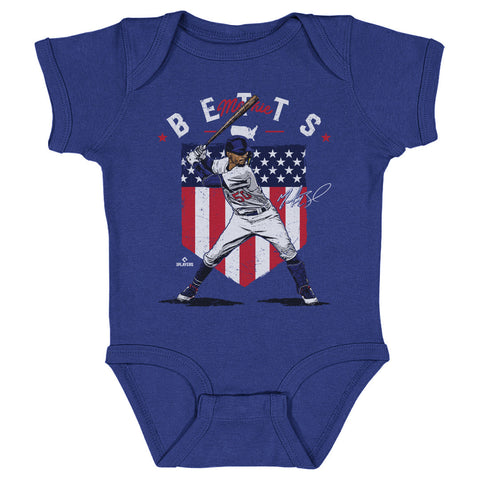 Mookie Betts Los Angeles D Country Flag WHT