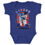 Francisco Lindor New York M Country Flag WHT