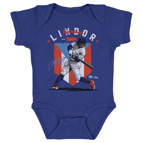 Francisco Lindor New York M Country Flag WHT