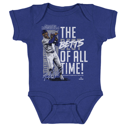 Mookie Betts Sports Illustrated & Los Angeles D Betts Of All Time WHT