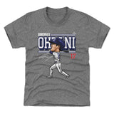 Shohei Ohtani Los Angeles D Cartoon WHT