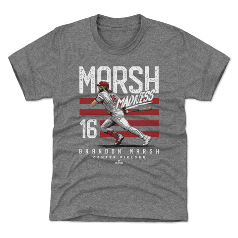 Brandon Marsh Philadelphia Marsh Madness Stripes WHT