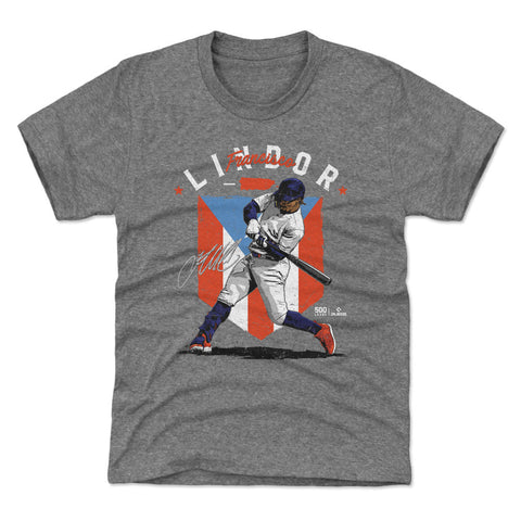 Francisco Lindor New York M Country Flag WHT