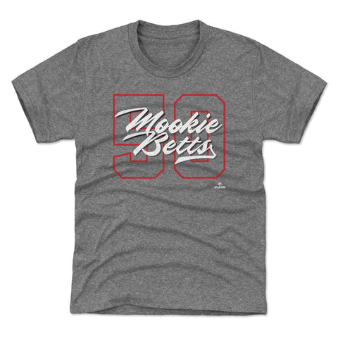 Mookie Betts Los Angeles D Number Script WHT