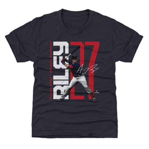 Austin Riley Atlanta Stretch WHT