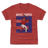 Bryce Harper Number B WHT