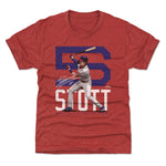 Bryson Stott Philadelphia Bold Number WHT