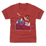 Kyle Schwarber Philadelphia Graffiti WHT