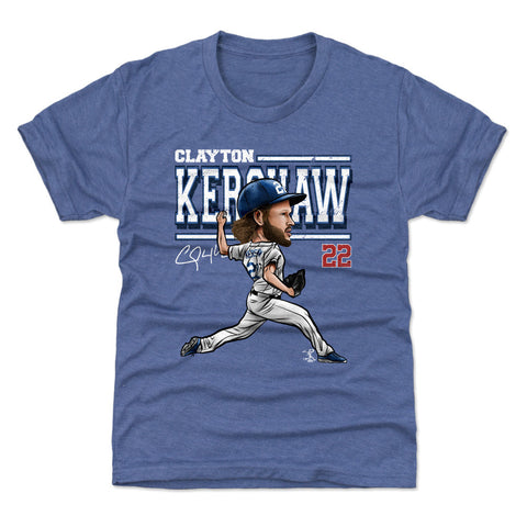 Clayton Kershaw Cartoon WHT