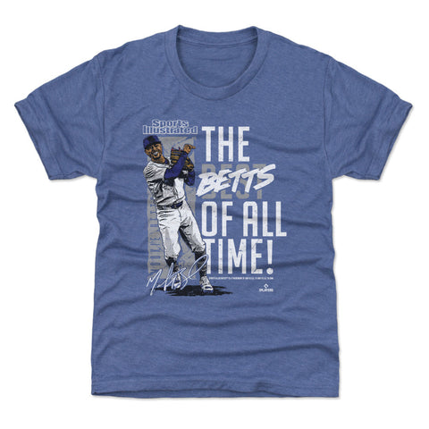 Mookie Betts Sports Illustrated & Los Angeles D Betts Of All Time WHT