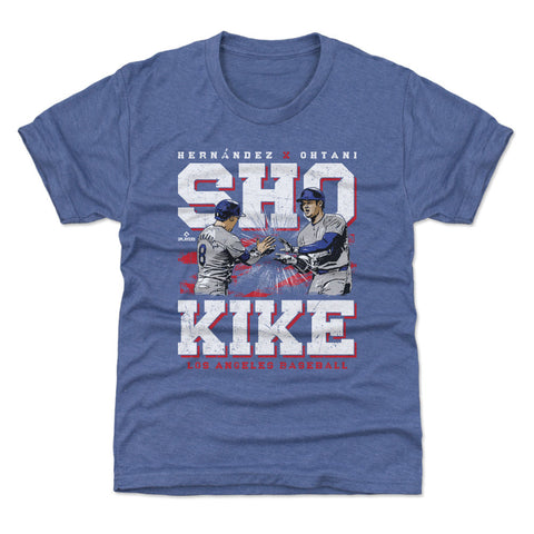 Shohei Ohtani & Enrique Hernandez Los Angeles D Duo WHT