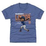 Francisco Lindor Cartoon WHT