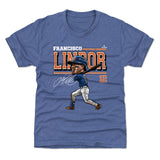 Francisco Lindor Cartoon WHT