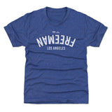 Freddie Freeman Los Angeles D Invert WHT