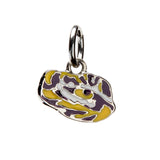 LSU Charm Pendant - Tiger Eye