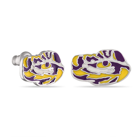 LSU Tiger Eye Studs