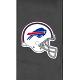 Silver Sofa with  Buffalo Bills Helmet Logo