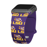 LSU Tigers HD Apple Watch Band
