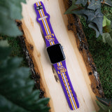 LSU Tigers HD Apple Watch Band