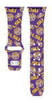 LSU Tigers HD Apple Watch Band