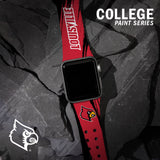 Louisville Cardinals HD Apple Watch Band