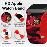 Louisville Cardinals HD Apple Watch Band