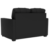 Silver Loveseat with  Houston Texans Secondary Logo