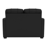 Silver Loveseat with  Kansas City Chiefs Secondary Logo