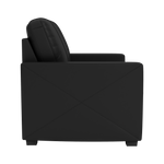 Silver Loveseat with  Las Vegas Raiders Primary Logo