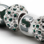 Michigan State Bead White