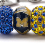 University of Michigan Bead Block M
