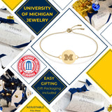 Michigan Bracelet Block M